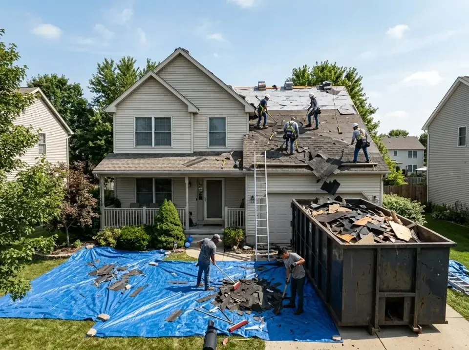 roof-replacement-debris-remova-004 — frequently asked questions, Cheapest Dumpster Rentals in Parkville, MD